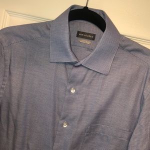 Men’s Dress Shirt - light blue check